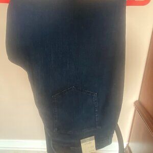 Style & Co. Women's Boot Cut Jeans, Dark Blue Color, Size 18